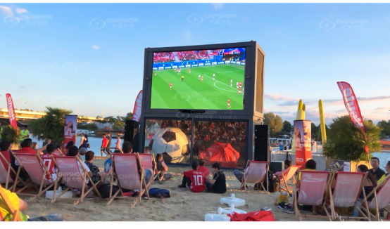 شاشة LED محيط الملعب