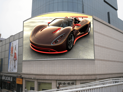  كيف لجعل شاشة LED في الهواء الطلق منحني