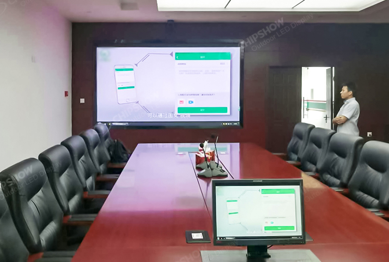 P1.5 حالة شاشة LED داخلية صغيرة التباعد لوحدة في Jiangsu ، الصين