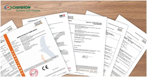 حصلت شركة CHIPSHOW على شهادة المعايير الأوروبية 