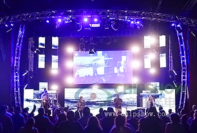 شاشة تأجير C-lite-c داخلية p2.97 في الكنيسة الأمريكية
